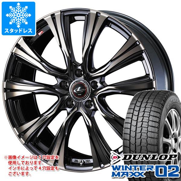 2024年製 スタッドレスタイヤ ダンロップ ウインターマックス02 WM02 165/65R15 81Q レオニス VR 4.5 15 : leovrti 23102 : タイヤ1番