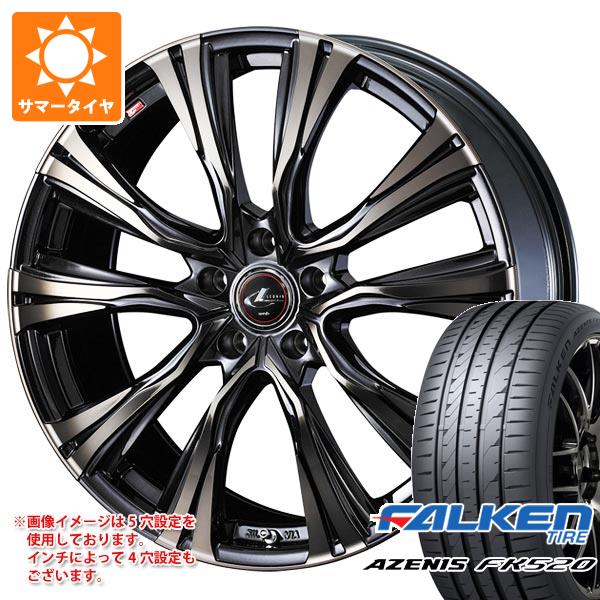 サマータイヤ 235/35R19 91Y XL ファルケン アゼニス FK520L レオニス VR 7.5 19 :leovrti 40456:タイヤ1番