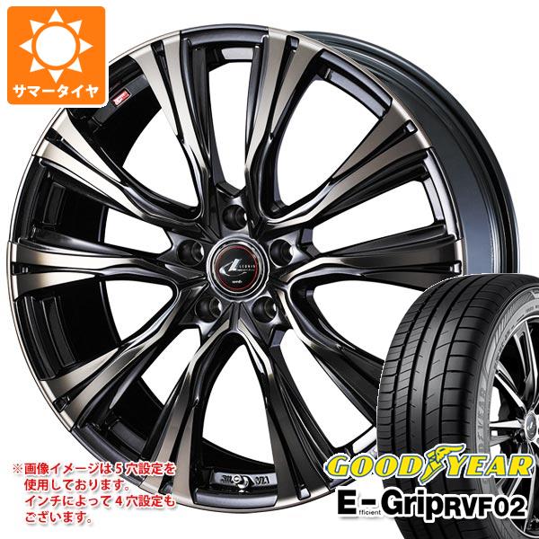 サマータイヤ 245/35R20 95W XL グッドイヤー エフィシエントグリップ RVF02 レオニス VR 8.5 20 : leovrti 36606 : タイヤ1番