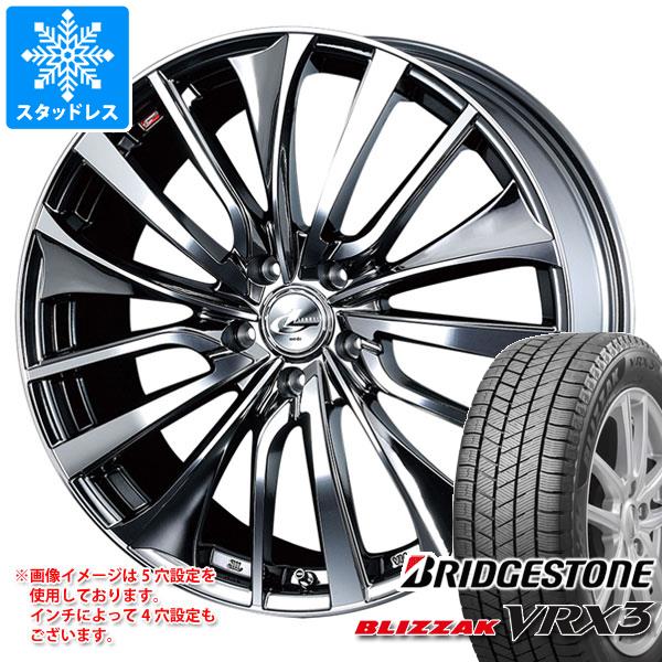 クロストレック GU系用 スタッドレス ブリヂストン ブリザック VRX3 225/60R17 99Q レオニス VT｜tire1ban