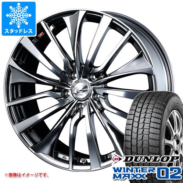 スタッドレスタイヤ ダンロップ ウインターマックス02 WM02 225/55R17 101T XL レオニス VT 7.0 17 : leovtbmc 35515 : タイヤ1番