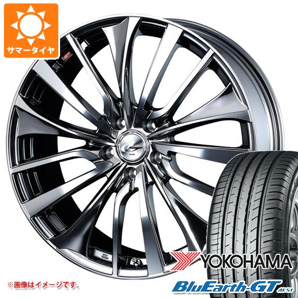 サマータイヤ 215/45R17 91W XL ヨコハマ ブルーアースGT AE51 レオニス VT 7.0 17 :leovtbmc 31280:タイヤ1番