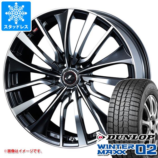 スタッドレスタイヤ ダンロップ ウインターマックス02 WM02 215/45R17 87Q レオニス VT 7.0 17 :leovtpb 23061:タイヤ1番