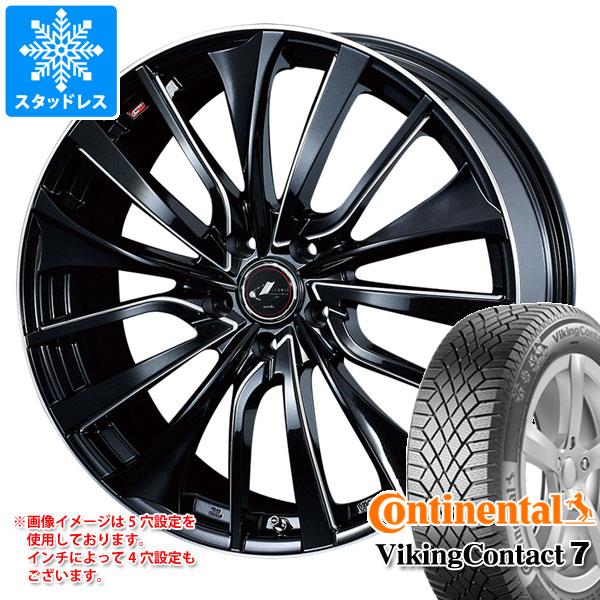 スタッドレスタイヤ コンチネンタル バイキングコンタクト7 225/50R18 99T XL レオニス VT 8.0 18 :leovtsc 29780:タイヤ1番