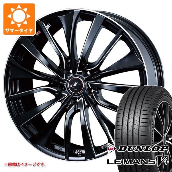 サマータイヤ 225/40R19 89W ダンロップ ルマン5 LM5+ レオニス VT 7.5 19 :leovtsc 40275:タイヤ1番