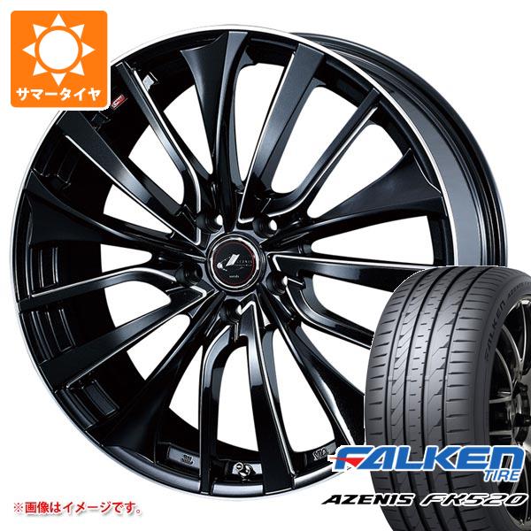 サマータイヤ 225/45R19 96Y XL ファルケン アゼニス FK520L レオニス VT 7.5 19 :leovtsc 40466:タイヤ1番