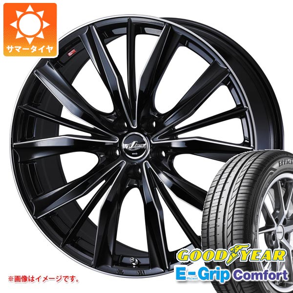 ホイール:ウェッジスポーツ17✖️7J タイヤ:グットイヤー205/40/17 WEDS（ウェッズ） サマータイヤ 205/40R17 84W XL グッドイヤー エフィ