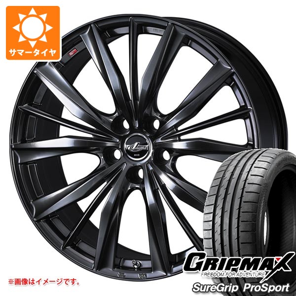 トヨタ 40系アルファード用 サマータイヤ グリップマックス シュアグリップ プロスポーツ 245/40ZR21 100Y XL レオニス VX2 8.5-21