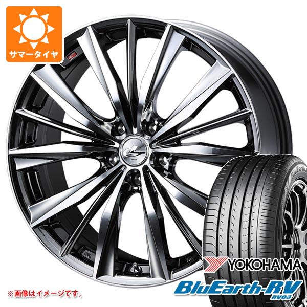 2024年製 サマータイヤ 225/55R18 98V ヨコハマ ブルーアースRV RV03 レオニス VX 7.0 18 :leovxbmc 38373:タイヤ1番