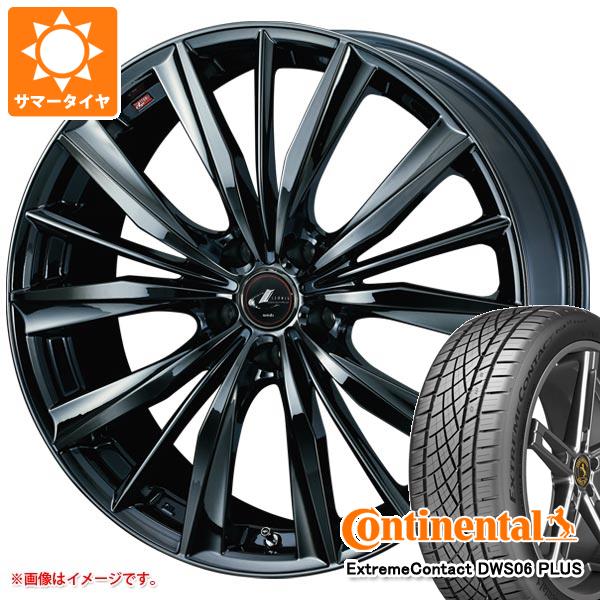 2023年製 サマータイヤ 245/35R19 93Y XL コンチネンタル エクストリームコンタクト DWS06 プラス レオニス VX 8.0 19 正規品 :leovxc1 36679:タイヤ1番