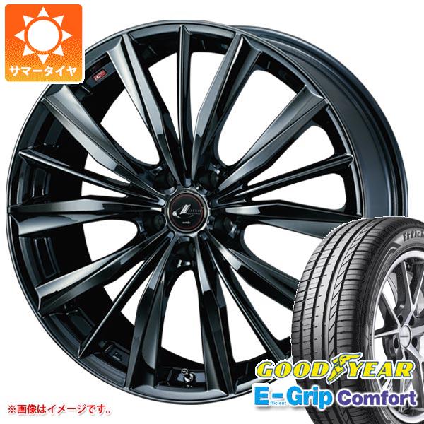 WEDS - 朱夏タイア 245/40R20 99W XL グッドイヤー エフィシエントグリップコンフォート レオニス VX 8.5-20 夏タイヤ、ホイールセット-タイヤ、ホイール