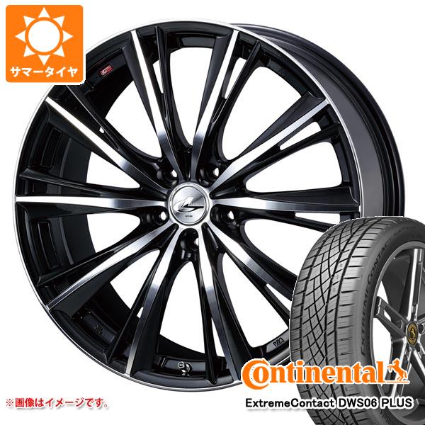 サマータイヤ 235/35R19 91Y XL コンチネンタル エクストリームコンタクト DWS06 プラス レオニス WX 8.0 19 正規品 :leowxbk 36678:タイヤ1番