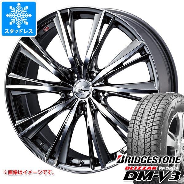 2024年製 スタッドレスタイヤ 正規品 ブリヂストン ブリザック DM V3 225/55R18 98Q レオニス WX 8.0 18 : leowxbmc 32577 : タイヤ1番