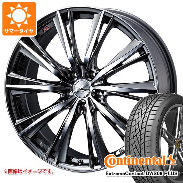 サマータイヤ 245/45R18 100Y XL コンチネンタル エクストリームコンタクト DWS06 プラス レオニス WX 8.0 18 正規品 :leowxbmc 36710:タイヤ1番