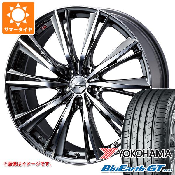 サマータイヤ 235/40R19 96W XL ヨコハマ ブルーアースGT AE51 レオニス WX 8.0 19 :leowxbmc 31263:タイヤ1番