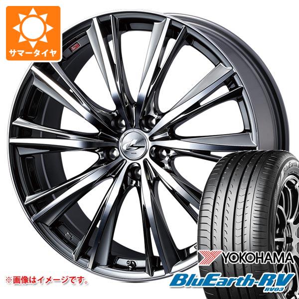 2024年製 サマータイヤ 225/55R18 98V ヨコハマ ブルーアースRV RV03 レオニス WX 7.0 18 :leowxbmc 38373:タイヤ1番