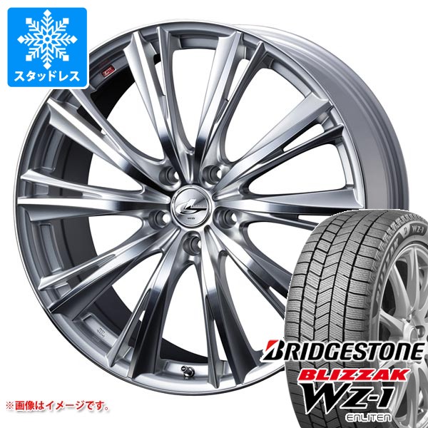 スタッドレスタイヤ ブリヂストン ブリザック WZ-1 235/55R18 104Q XL レオニス WX 8.0-18