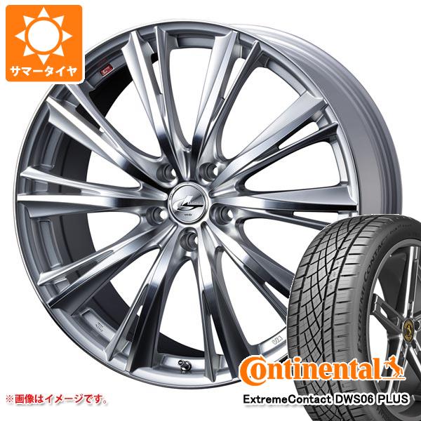 サマータイヤ 235/35R19 91Y XL コンチネンタル エクストリームコンタクト DWS06 プラス レオニス WX 8.0 19 正規品 :leowxhs 36678:タイヤ1番