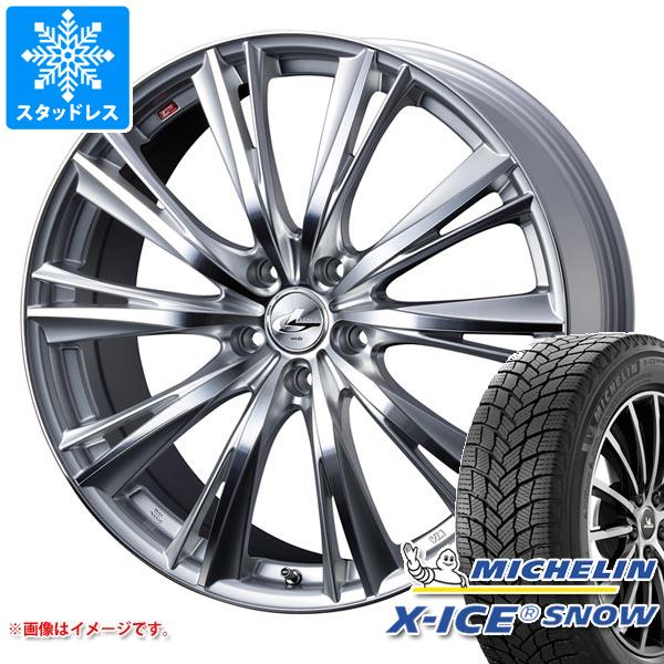 スタッドレスタイヤ ミシュラン エックスアイススノー 215/65R16 102T XL レオニス WX 6.5-16