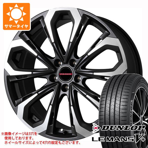 サマータイヤ 245/40R19 98W XL ダンロップ ルマン5 LM5+ レイシーン プラバ 5X 8.0 19 :ley5x 40277:タイヤ1番