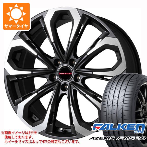 サマータイヤ 225/50R18 99W XL ファルケン アゼニス FK520L レイシーン プラバ 5X 8.0 18 :ley5x 40481:タイヤ1番