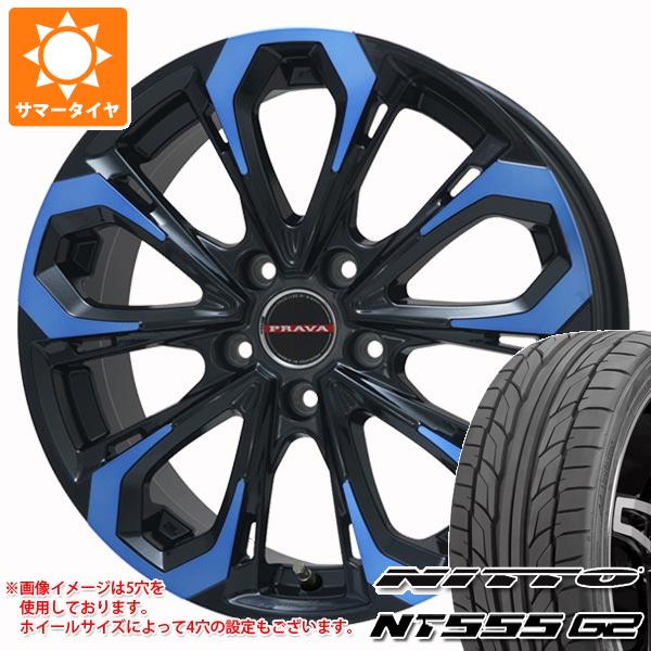 サマータイヤ 245/30R20 90Y XL ニットー NT555 G2 レイシーン プラバ 5X 8.5 20 :ley5xbl 24084:タイヤ1番