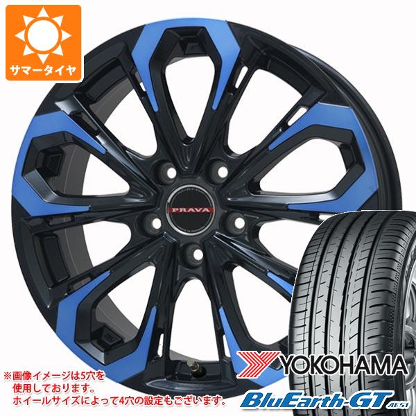 サマータイヤ 245/40R19 98W XL ヨコハマ ブルーアースGT AE51 レイシーン プラバ 5X 8.0 19 :ley5xbl 31264:タイヤ1番