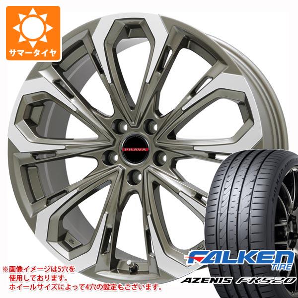 サマータイヤ 225/50R18 99W XL ファルケン アゼニス FK520L レイシーン プラバ 5X 8.0 18 :ley5xbz 40481:タイヤ1番