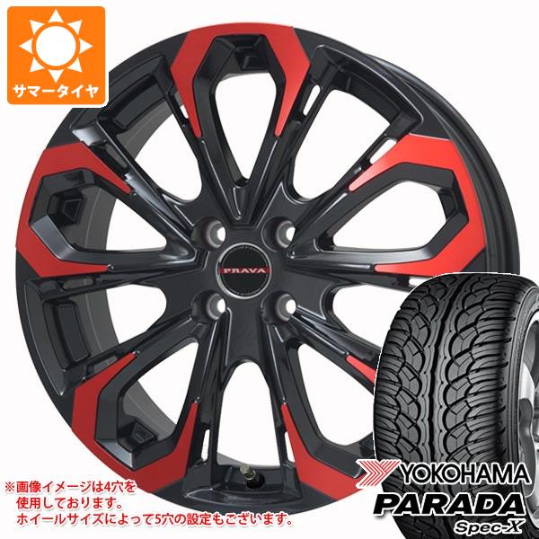 サマータイヤ 245/45R20 99V ヨコハマ パラダ スペック X PA02 レイシーン プラバ 5X 8.5 20 :ley5xrd 4856:タイヤ1番