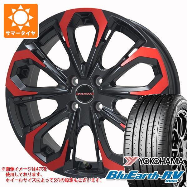 2024年製 サマータイヤ 225/55R18 98V ヨコハマ ブルーアースRV RV03 レイシーン プラバ 5X 7.0 18 :ley5xrd 38373:タイヤ1番