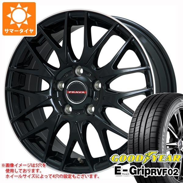 サマータイヤ 205/60R16 92V グッドイヤー エフィシエントグリップ RVF02 レイシーン プラバ 9M ジュニア 6.5 16 :ley9jbk 36631:タイヤ1番