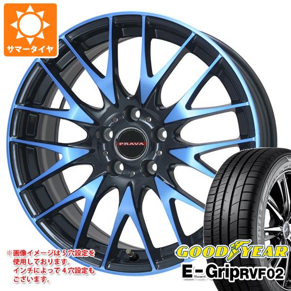 サマータイヤ 245/45R20 103W XL グッドイヤー エフィシエントグリップ RVF02 レイシーン プラバ 9M 8.5 20 :ley9mbl 36608:タイヤ1番