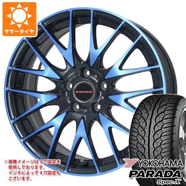 サマータイヤ 245/45R20 99V ヨコハマ パラダ スペック X PA02 レイシーン プラバ 9M 8.5 20 :ley9mbl 4856:タイヤ1番