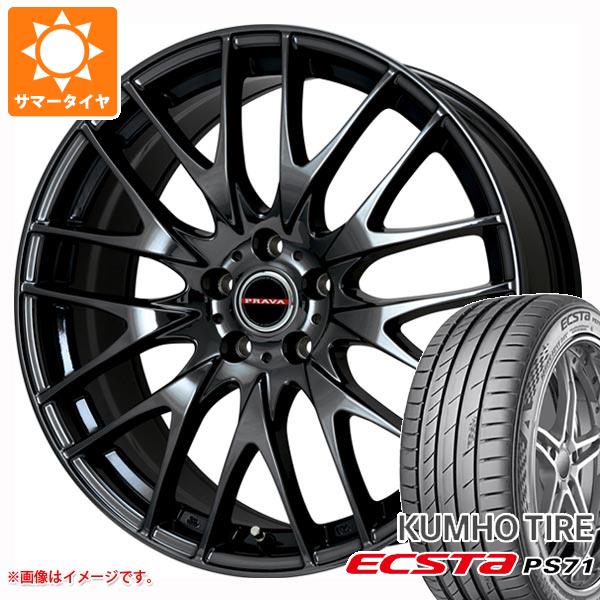 サマータイヤ 225/40R19 93Y XL クムホ エクスタ PS71 レイシーン プラバ 9M 8.0 19 :ley9mbmc 32461:タイヤ1番