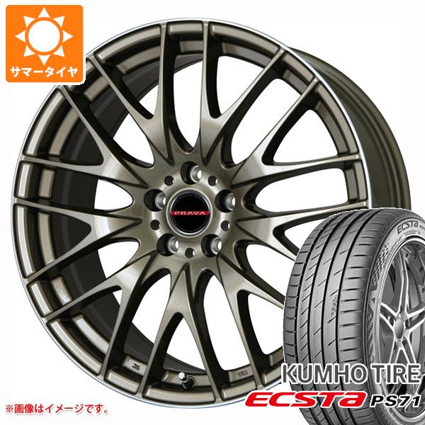 サマータイヤ 245/35R19 93Y XL クムホ エクスタ PS71 レイシーン プラバ 9M 8.0 19 :ley9mbz 32458:タイヤ1番