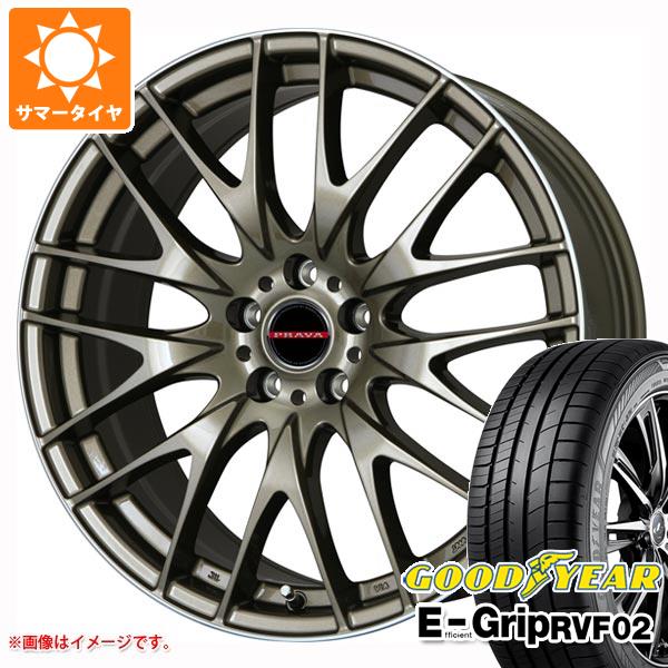 サマータイヤ 225/40R19 93W XL グッドイヤー エフィシエントグリップ RVF02 レイシーン プラバ 9M 8.0 19 :ley9mbz 36609:タイヤ1番