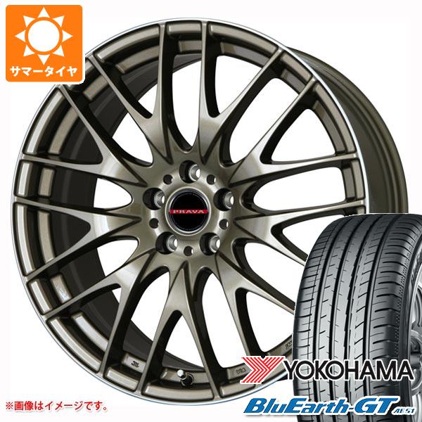 サマータイヤ 235/50R18 101W XL ヨコハマ ブルーアースGT AE51 レイシーン プラバ 9M 8.0 18 :ley9mbz 31277:タイヤ1番