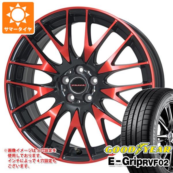 サマータイヤ 245/45R20 103W XL グッドイヤー エフィシエントグリップ RVF02 レイシーン プラバ 9M 8.5 20 :ley9mrd 36608:タイヤ1番