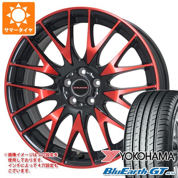 サマータイヤ 225/40R18 92W XL ヨコハマ ブルーアースGT AE51 レイシーン プラバ 9M 7.5 18 :ley9mrd 31270:タイヤ1番