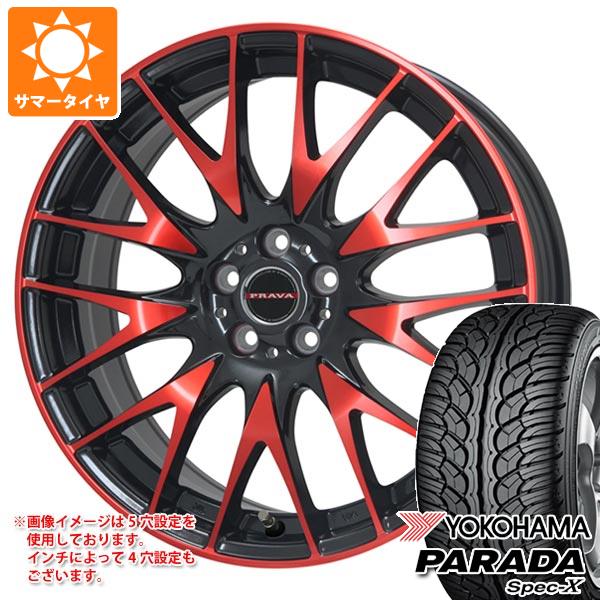 サマータイヤ 245/45R20 99V ヨコハマ パラダ スペック X PA02 レイシーン プラバ 9M 8.5 20 :ley9mrd 4856:タイヤ1番