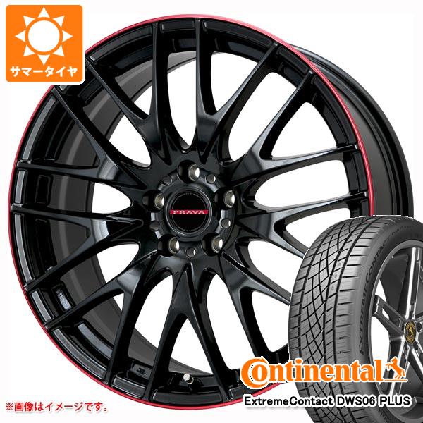 サマータイヤ 265/30R22 97Y XL コンチネンタル エクストリームコンタクト DWS06 プラス レイシーン プラバ 9M 9.0 22 正規品 : ley9mred 36650 : タイヤ1番