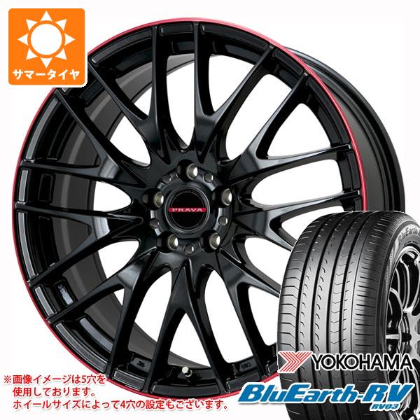 2024年製 サマータイヤ 235/50R18 101V XL ヨコハマ ブルーアースRV RV03 レイシーン プラバ 9M 8.0 18 :ley9mred 38372:タイヤ1番