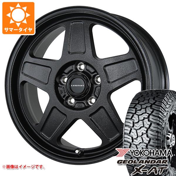 デリカD5用 サマータイヤ ヨコハマ ジオランダー X AT G016 LT245/70R16 106/103Q アウトラインホワイトレター ランドフット GWD 7.0 16 :lfgwd5 39880 m83964tb:タイヤ1番