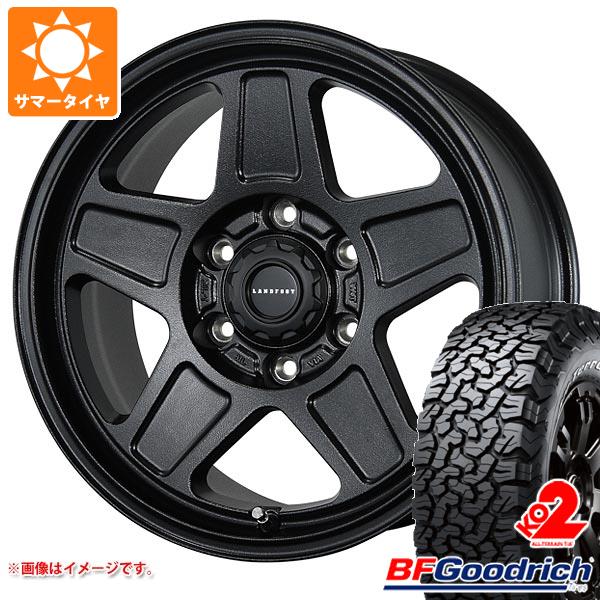 ハイエース 200系用 サマータイヤ BFグッドリッチ オールテレーンT/A KO2 LT215/70R16 100/97R ホワイトレター ランドフット GWD 6.5 16 :lfgwdh 21564 t80971yt:タイヤ1番