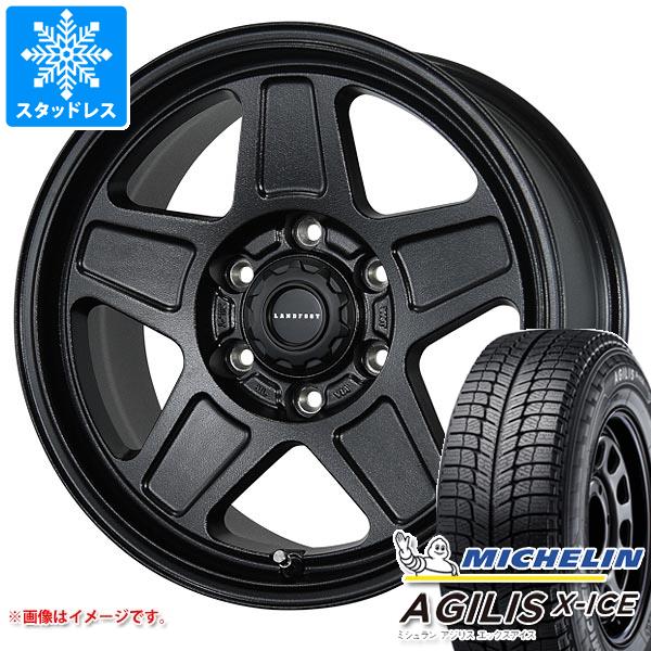 ハイエース 200系用 スタッドレス ミシュラン アジリス エックスアイス 195/80R15LT 107/105R ランドフット GWD