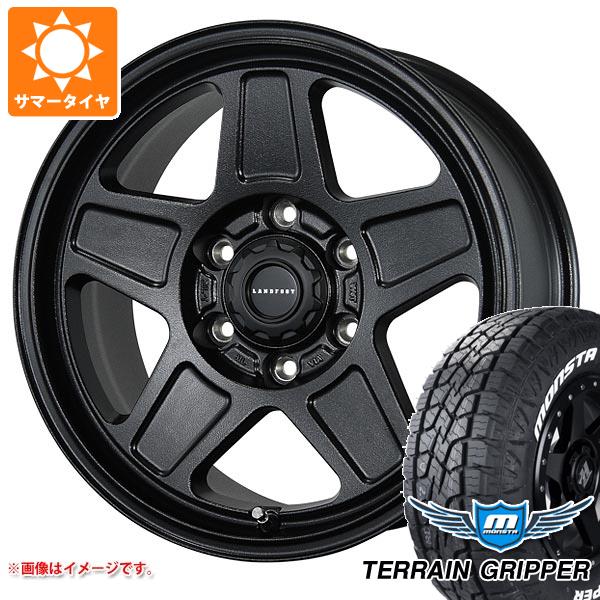 5本セット FJクルーザー 10系用 サマータイヤ モンスタ テレーングリッパー LT285/70R17 121/118R ホワイトレター ランドフット GWD 8.0 17 :lfgwd6 34805 t801005yt 5:タイヤ1番