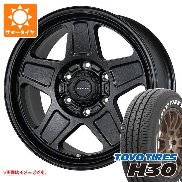 ハイエース 200系用 サマータイヤ トーヨー H30 195/80R15 107/105N ホワイトレター ランドフット GWD 6.0 15 :lfgwdh 39889 t80741yt:タイヤ1番