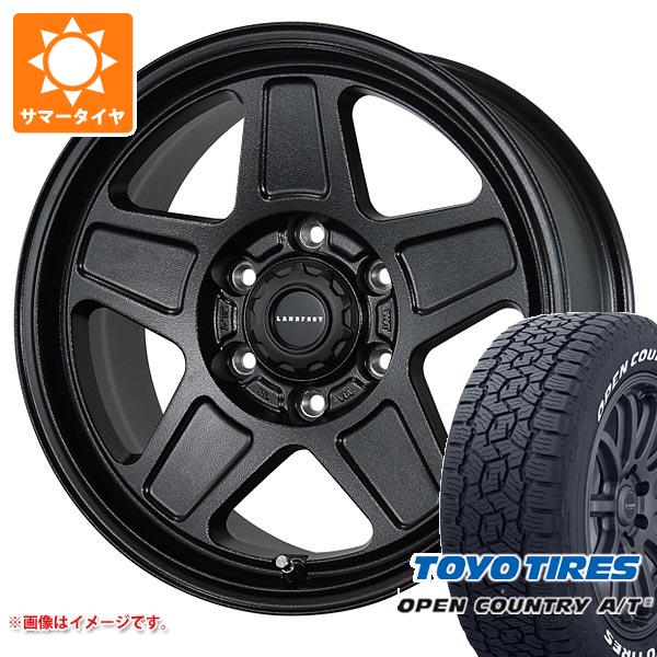 5本セット FJクルーザー 10系用 サマータイヤ トーヨー オープンカントリー A/T3 265/70R17 115T ホワイトレター ランドフット GWD 8.0 17 :lfgwd6 41270 t801004yt 5:タイヤ1番