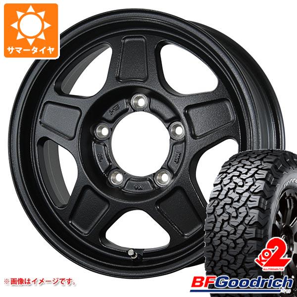 ジムニーシエラ JB74W用 サマータイヤ BFグッドリッチ オールテレーンT/A KO2 LT225/70R16 102/99R ホワイトレター ランドフット GWD 5.5 16 :lfgwds 21573 s861006zk:タイヤ1番