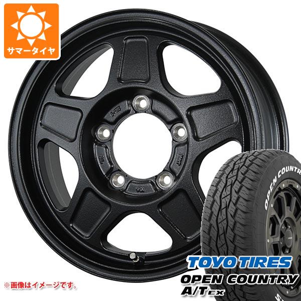 5本セット ジムニーシエラ JB74W用 サマータイヤ トーヨー オープンカントリー A/T EX 215/70R16 100H アウトサイドホワイトレター ランドフット GWD 5.5 16 :lfgwds 36841 s86770zk 5:タイヤ1番